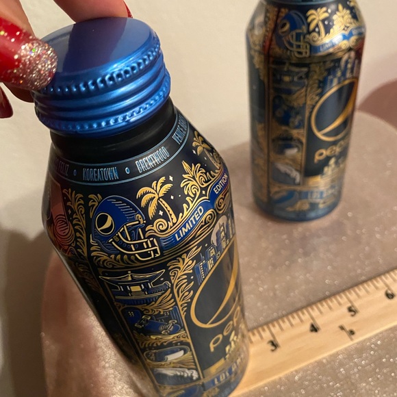 Pepsi 2 limited Edition Aluminum Bottles 2022 Super Bowl LVI unopened new - Picture 9 of 9